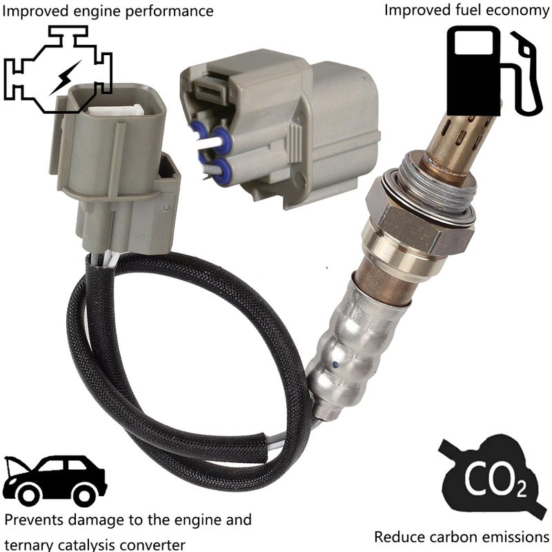 Dropwater Upstream O2 Sensor Replacement for Honda Civic D17A7 Engine 1.7L 2001 2002 2003 2004 2005 O2 Sensor 1 234-4123 - Image 4